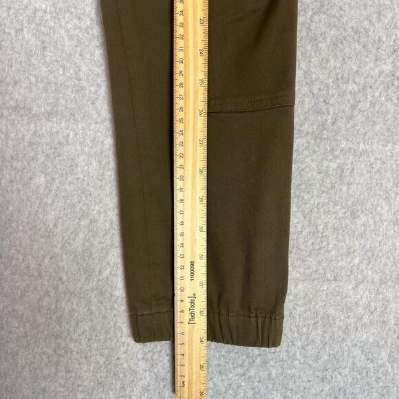 Veronica Beard Army Green Field Mid Rise Cargo Jogger Pant Size 4 - Picture 11 of 13